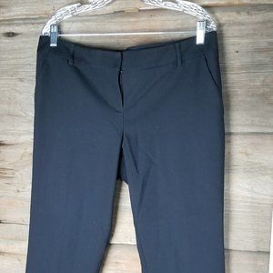 Black Express Straight Leg Columnist Pant Size 12